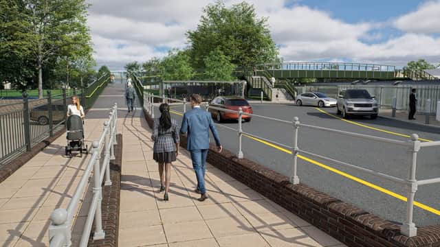 Havant Railway Bridge - artist's impression