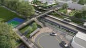 Havant Railway Bridge - artist's impression