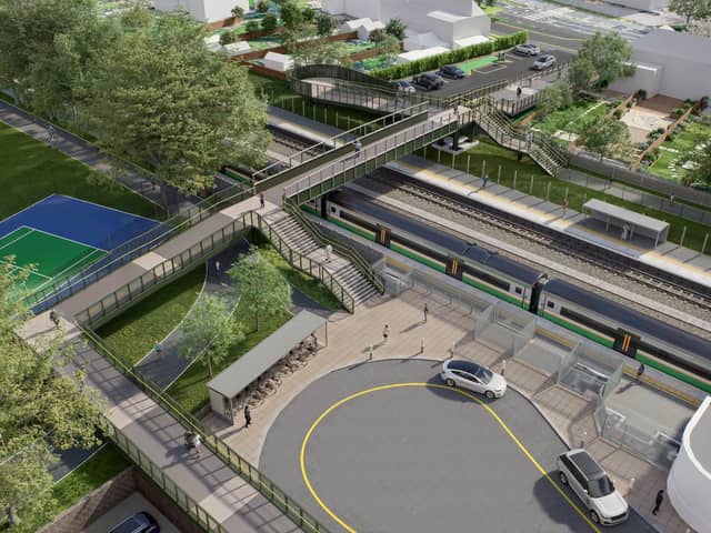 Havant Railway Bridge - artist's impression
