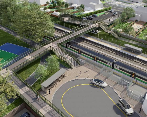 Havant Railway Bridge - artist's impression
