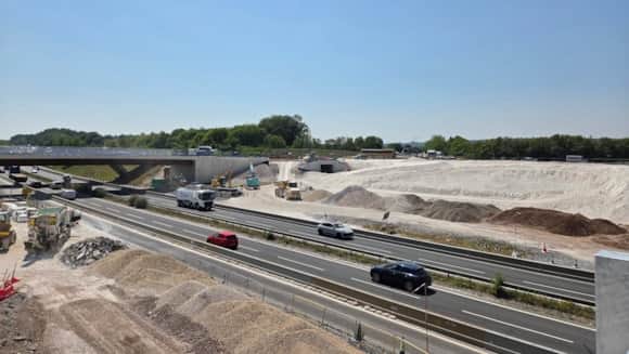 M3 Junction 9 project
