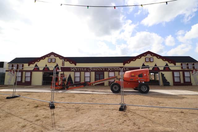Little Johnny Russells bar is being set up at Victorious Festival for a slice of nostalgia. 

Picture: Habibur Rahman