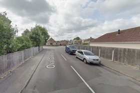 The assault took place in Oval Gardens, Gosport.