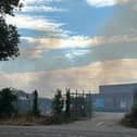 Fire crews rush to deal with two field blazes in Stokes Bay following suspected arson incident.