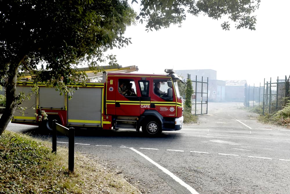 Hampshire and the Isle of Wight Fire and Rescue Service battled multiple wildfires this summer - including this one in Gosport.