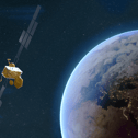 A computer generated image of Skynet 6A