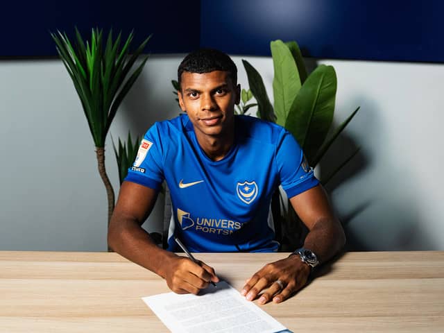 New Pompey signing Iyad Mohamed