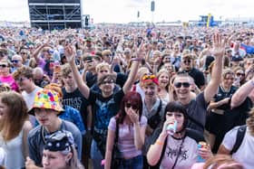 Title: Victorious 2026 Rudimental  Pictured: Rudimental crowd Picture:Marcin Jedrysiak