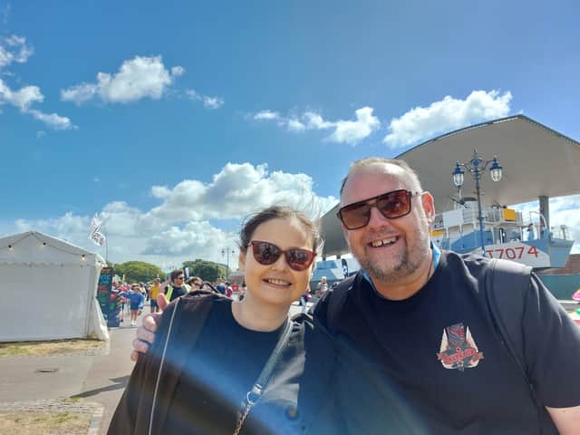 Dave Goulden and April Williams from Weymouth