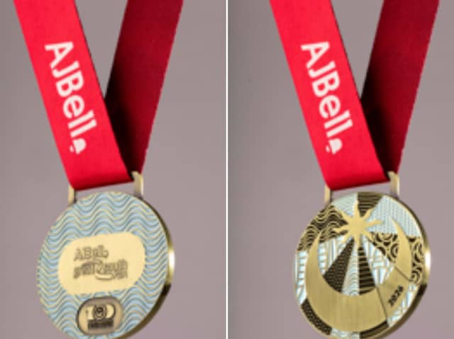 This year's Great South Run medal