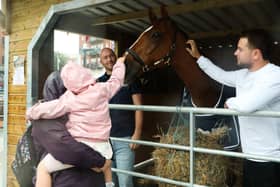 Photos from the pop-up racehourse event at Gunwharf Quays