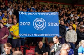 Pompey fans at Bristol City. Pic: Jason Brown