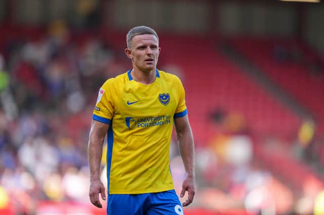 Pompey's Colby Bishop. Pic: Jason Brown