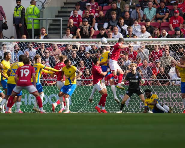 Pompey were defeated 2-1 at Bristol City. Pic: Jason Brown