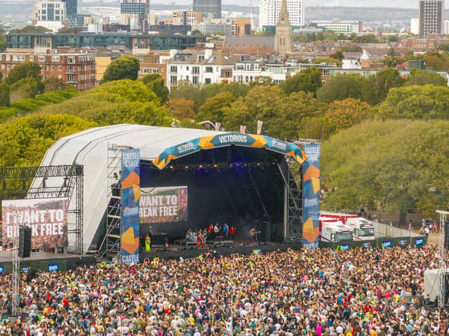 150,000 people flocked to Southsea Common for the festival.