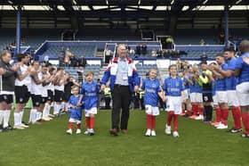 A charity match held between Pompey Legends v Alan Knight Celebrity XI at Fratton Park, Portsmouth, on bank holiday Monday, May 5, 2025.

Picture: Sarah Standing (050525-2704)
