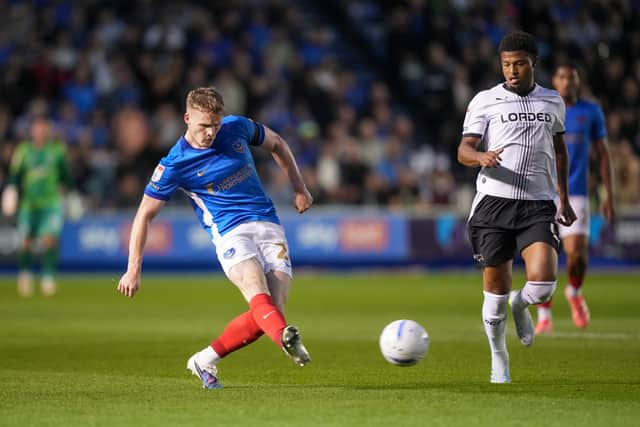 Pompey had expected to fend off interest in Terry Devlin this summer - but nothing emerged. Picture: Jason Brown