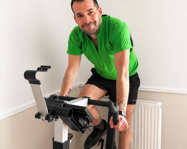 George Hall will undertake the challenge inside his shop