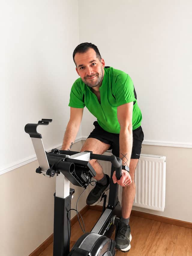 George Hall will undertake the challenge inside his shop