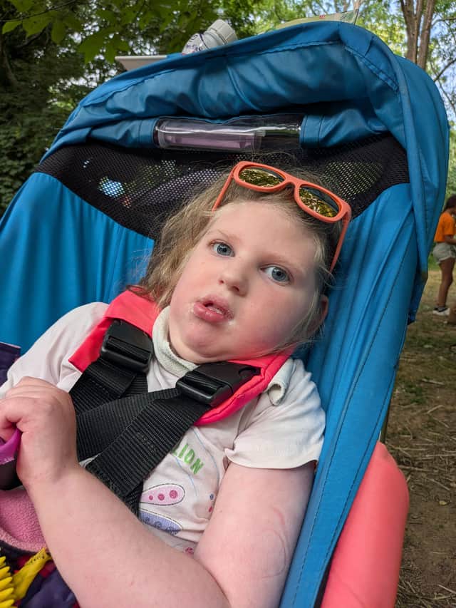 The charity was set up after Sarah was diagnosed with an rare neurological disorder