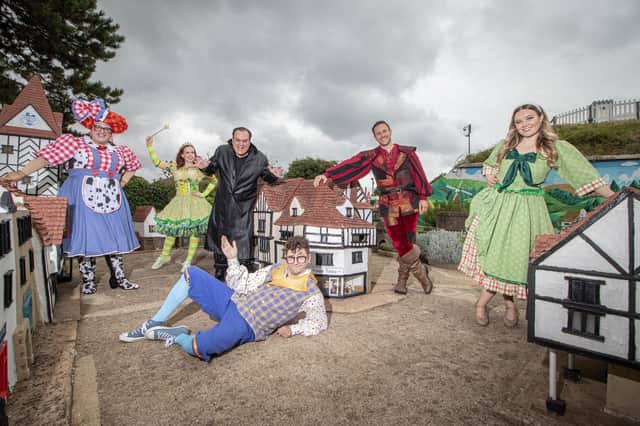The cast at the Southsea Model Village