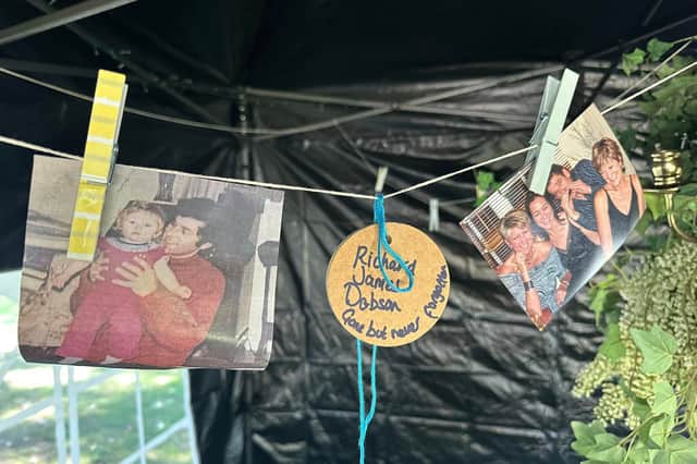 The festival was set up in memory of Sarah's father, Richard Dobson