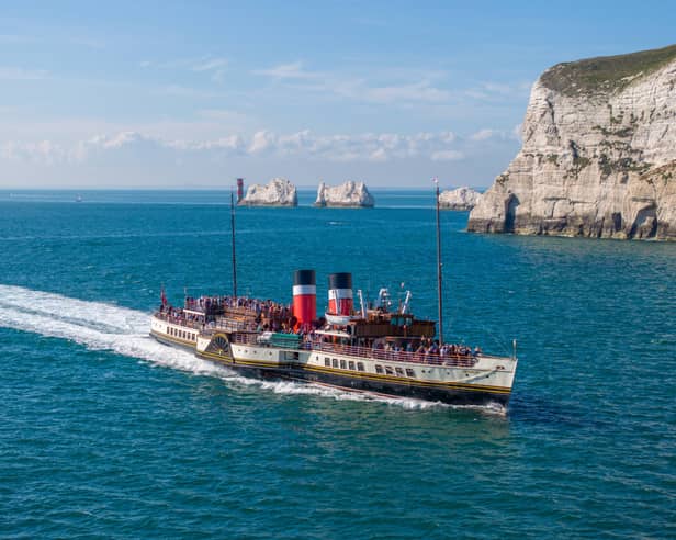 The Waverley has arrived on the south coat ready for trips from Portsmouth throughout September.