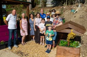 The Little Acorns volunteer team 