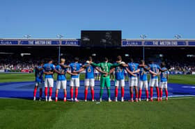 On the day Pompey paid tribute to Alan Knight, John Mousinho's men collected their first Fratton Park win of the season. Picture: Jason Brown