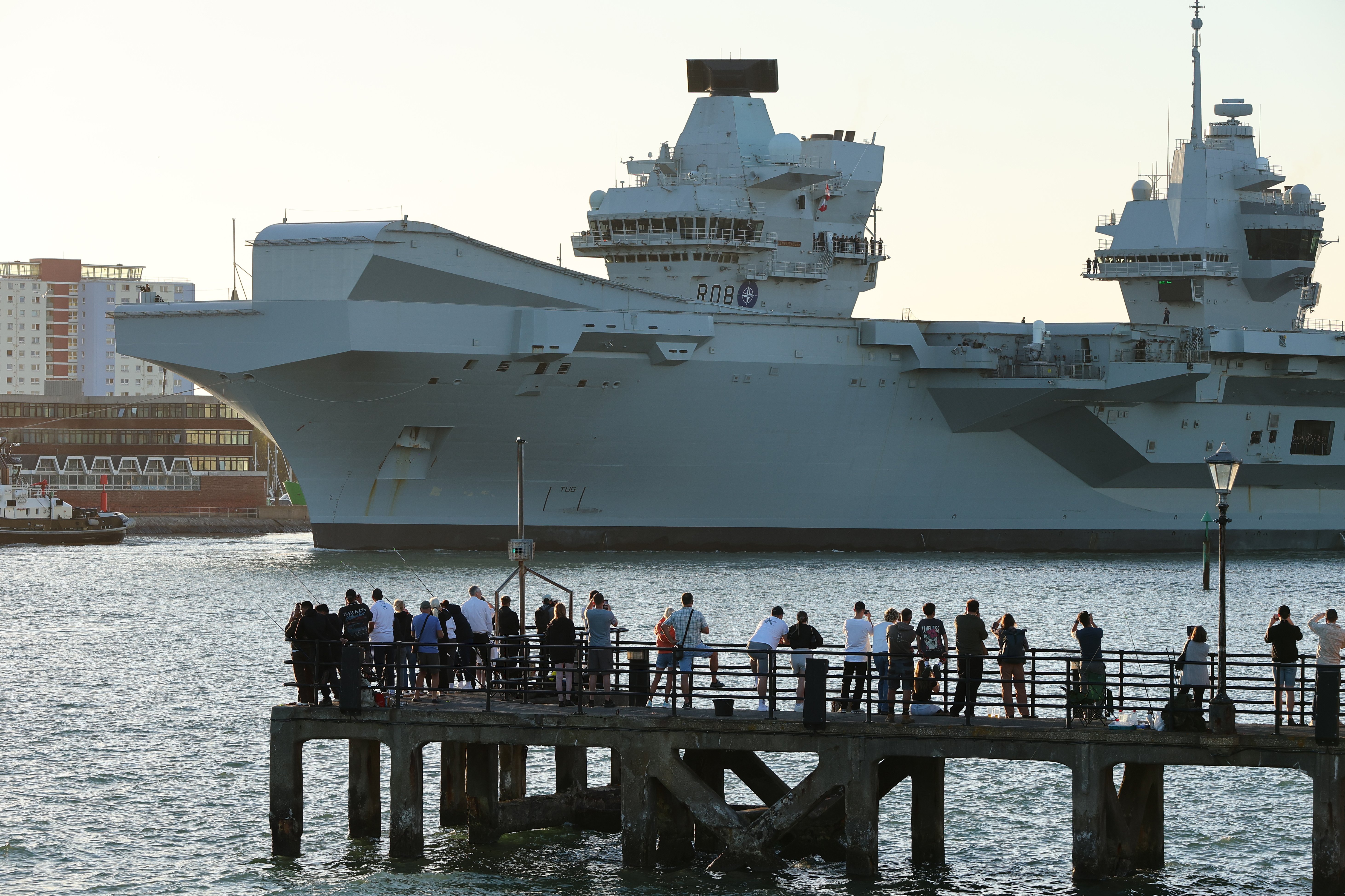 'We're struggling to contain submarines': First Sea Lord analyses Russia 'threat' amid HMS Queen Elizabeth op