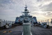 HMS Spey and HMS Tamar have been on deployment away from Portsmouth for five years after leaving the city 1,826 days ago. Pictured: HMS Spey on Exercise Bersama Shield 2025.
