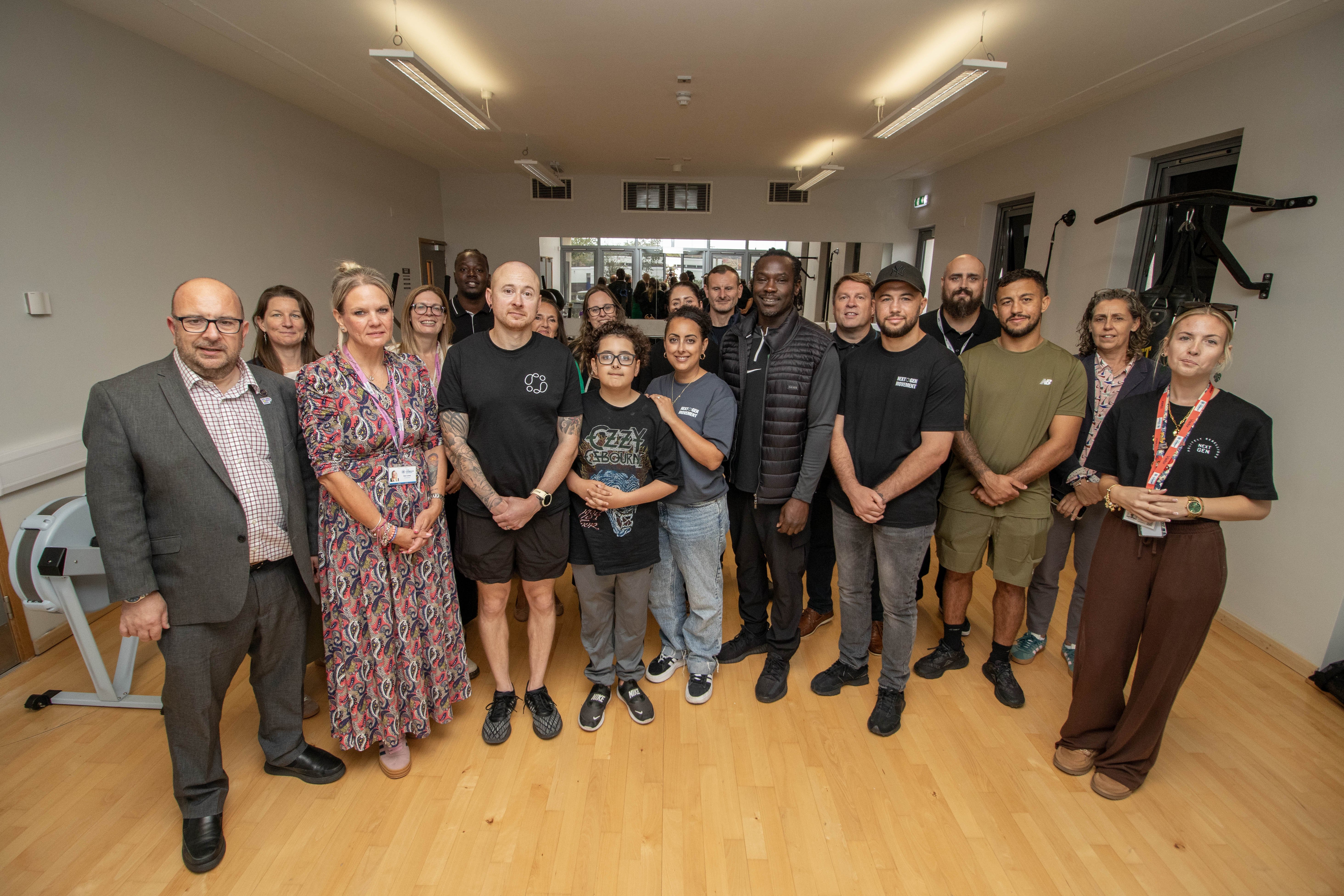New gym at Portsmouth school offers young people a space to feel safe and supported and be themselves