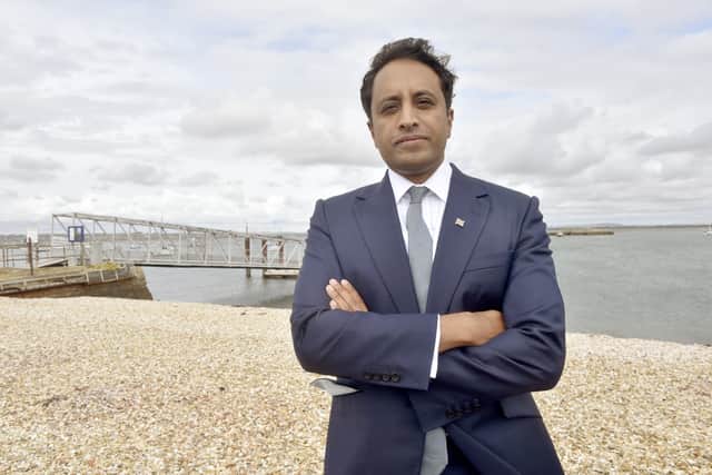 Zia Yusuf, Reform UK's spokesperson for home affairs, visited Ferry Road, Eastney, on Monday, September 7, 2026.