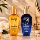 The L'Oréal Paris Elvive Extraordinary Oil day and night hair treatment set is now half price.