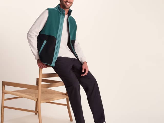 The Boltby microfleece gilet started life at £45 - so £12 is a great deal