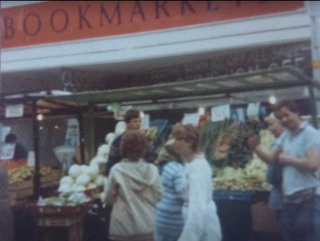 Gary's stall in its heyday