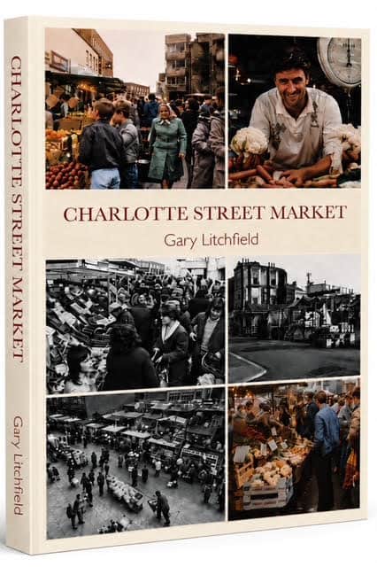 A mock-up of Gary's book