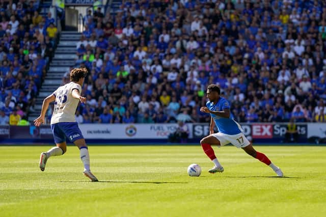 Tyrese Shade has spent the previous two seasons with Eastleigh and Burton - now he's a Pompey player. Picture: Jason Brown