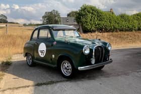 A man driving an Austin A35 was pronounced dead at the scene of a crash on the A34 near Sutton Scotney.