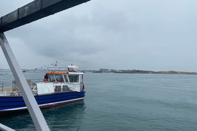 The Hayling to Eastney marina ferry was ordered to stop business to allow migrants ashore in controversial offload