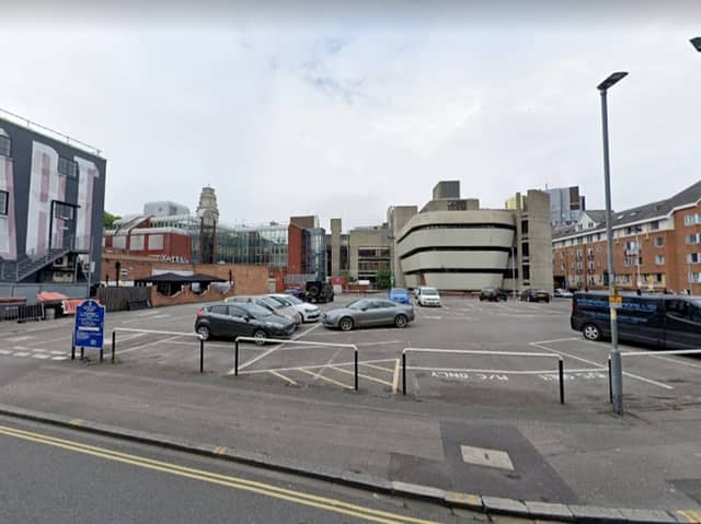 The incident took place in an alleyway off Alec Rose Lane, Portsmouth.