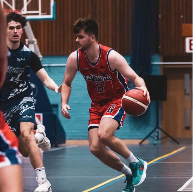 Ollie Blake for Portsmouth Force v Worthing Thunder.