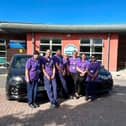 Car with the Portsmouth hospital trust's PD team