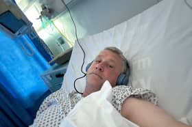 Mark Kelly underwent treatment for prostate cancer at QA Hospital in April 2026