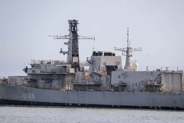 HMS Northumberland was decommissioned from the Royal Navy fleet after being deemed to be too uneconomical to repair.