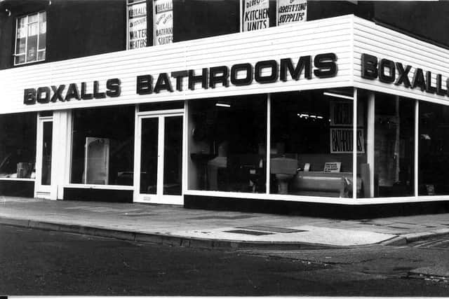 Boxalls Bathroom’s previous premises 