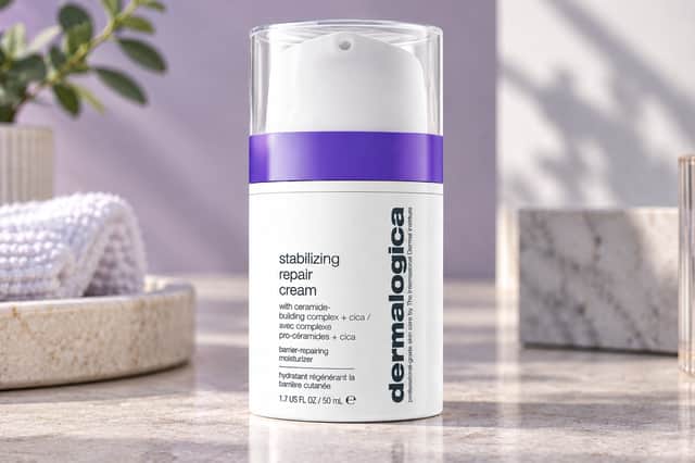 Dermalogica Stabilizing Repair Cream, £65, is designed to moisturise sensitive skin while helping to strengthen and repair the skin barrier.