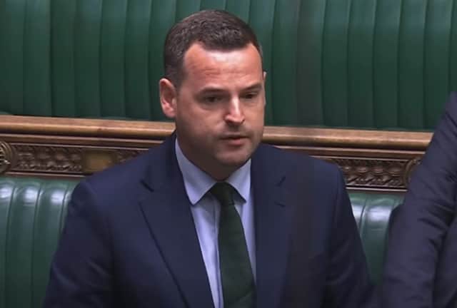 Paul Holmes MP speaking in the House of Commons on September 10