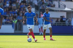 Pompey's Marlon Pack. Pic: Jason Brown