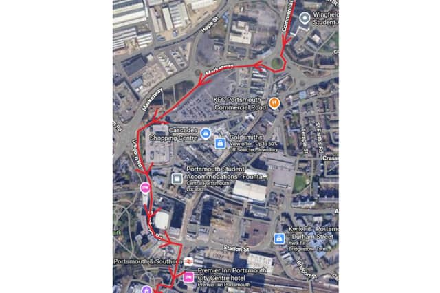 Police have mapped out a specific route protestors need to take on September 12. 